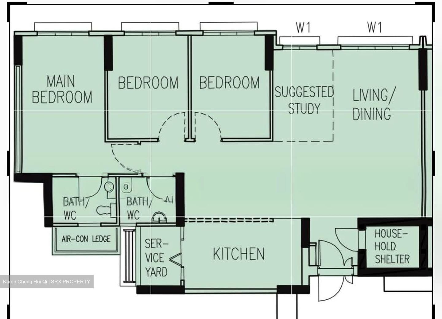 Blk 676C Park Grove @ Yishun (Yishun), HDB 5 Rooms #595404551